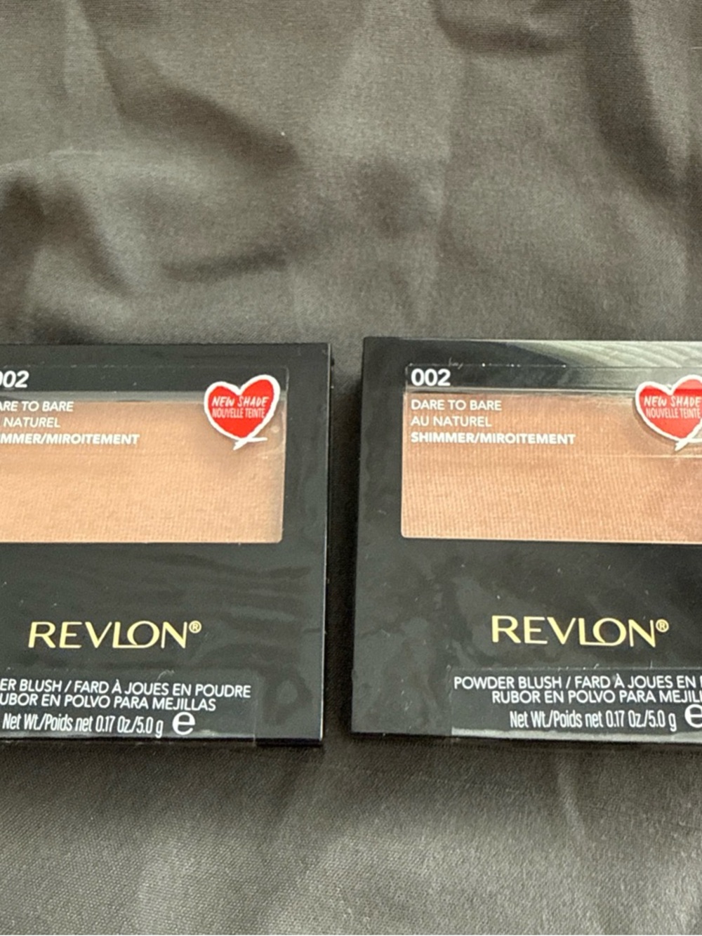 Revlon Powder Blush Dare to Bare 002 - Peach Beige